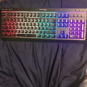 Hyper X alloy RGB keyboard